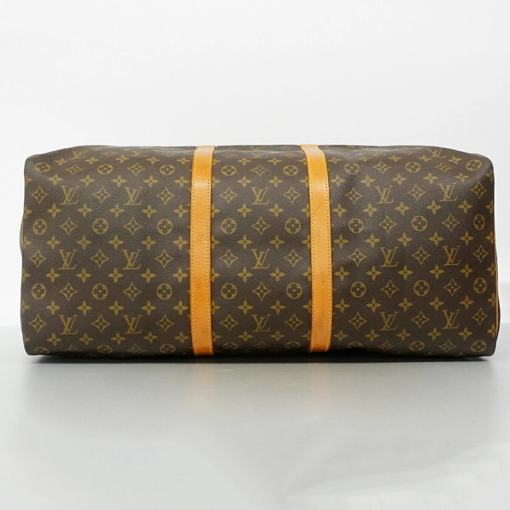 LOUIS VUITTON Authentic Brown Monogram Keepall 60 Boston Bag - Picture 3 of 15